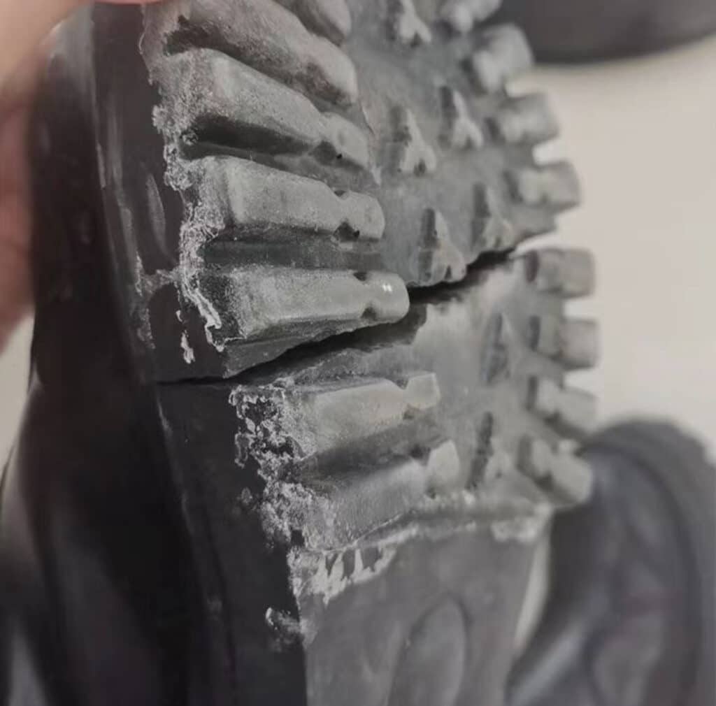 Broken soles pictures