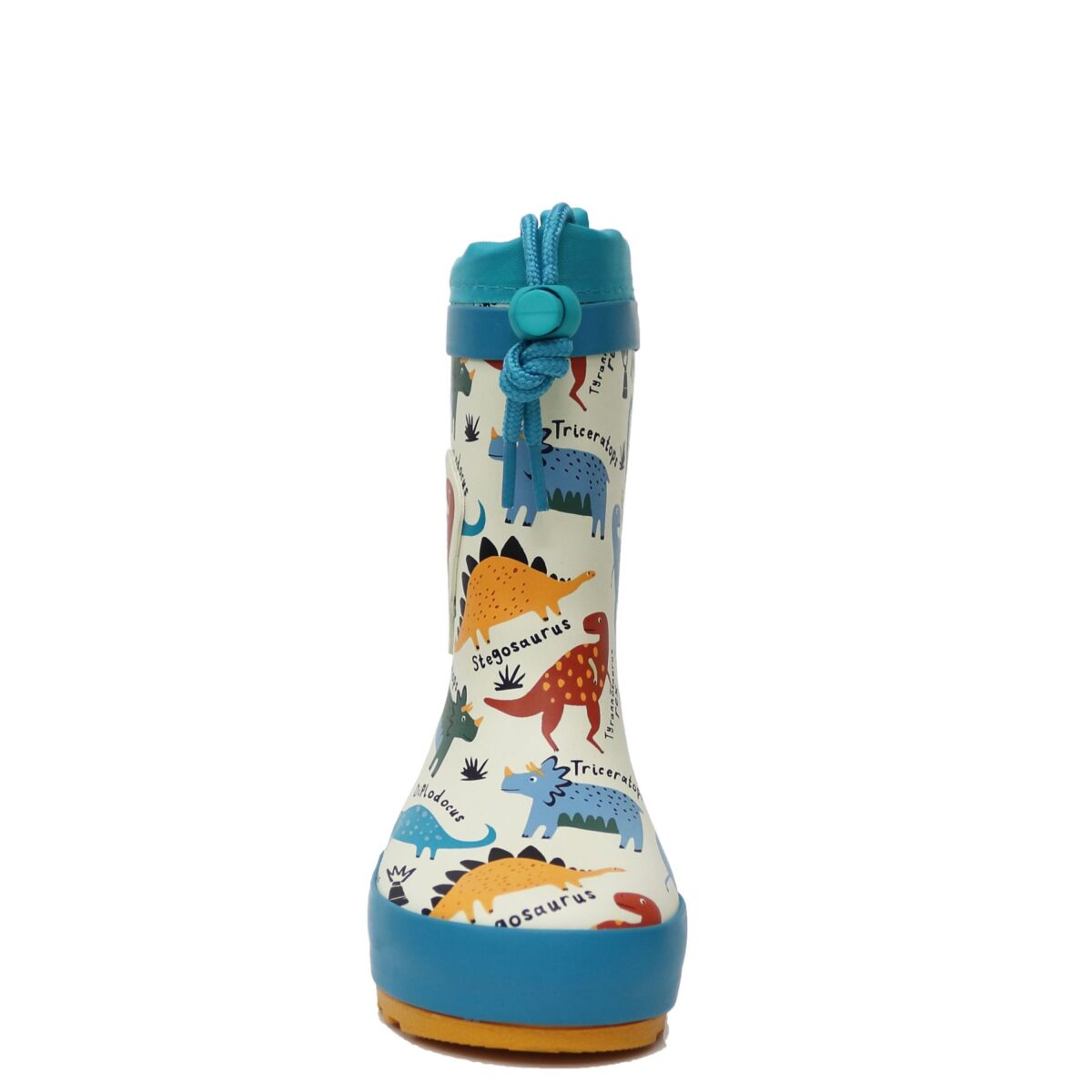 Cartoon dinosaur children's rain boots front display picture