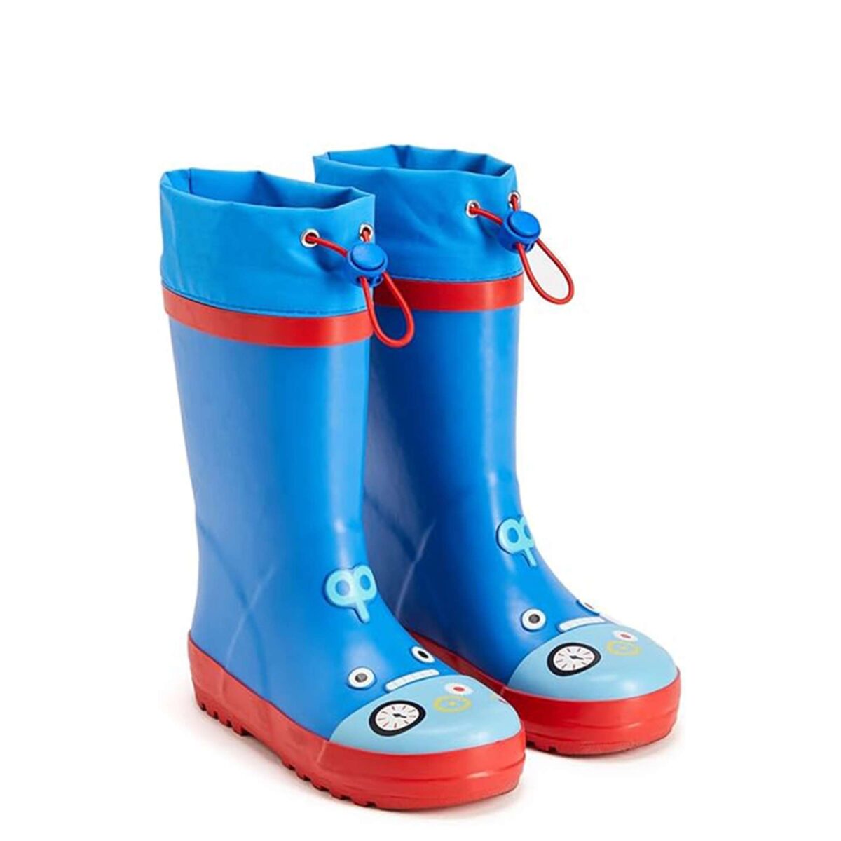 Cartoon 3D patch children's rain boots display picture