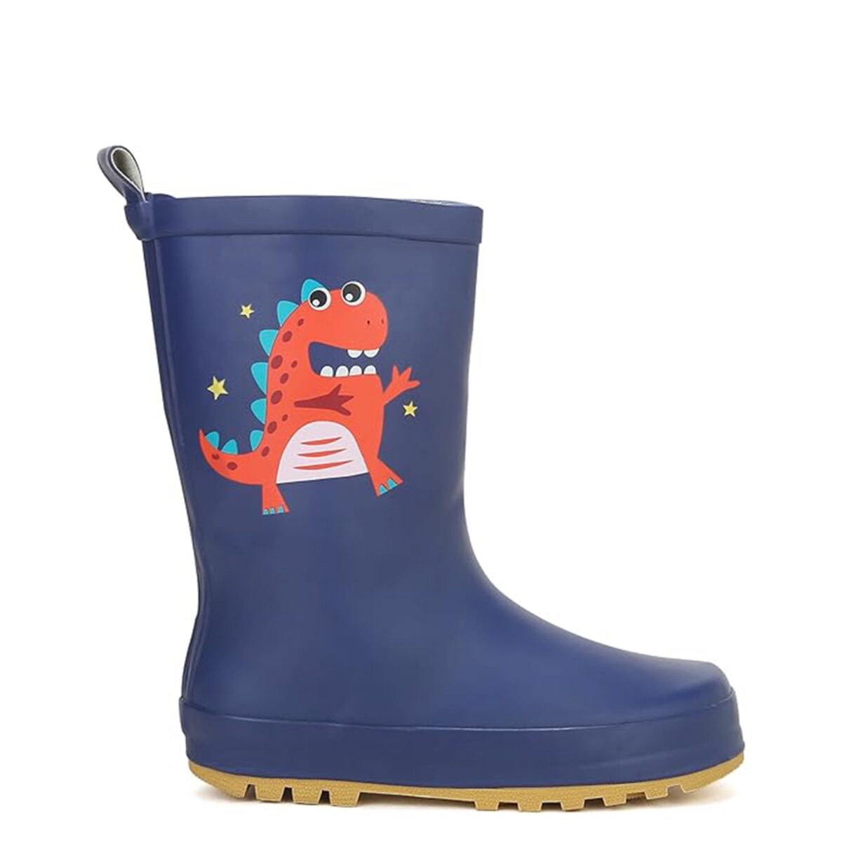 Cartoon dinosaur print children's rain boots display picture