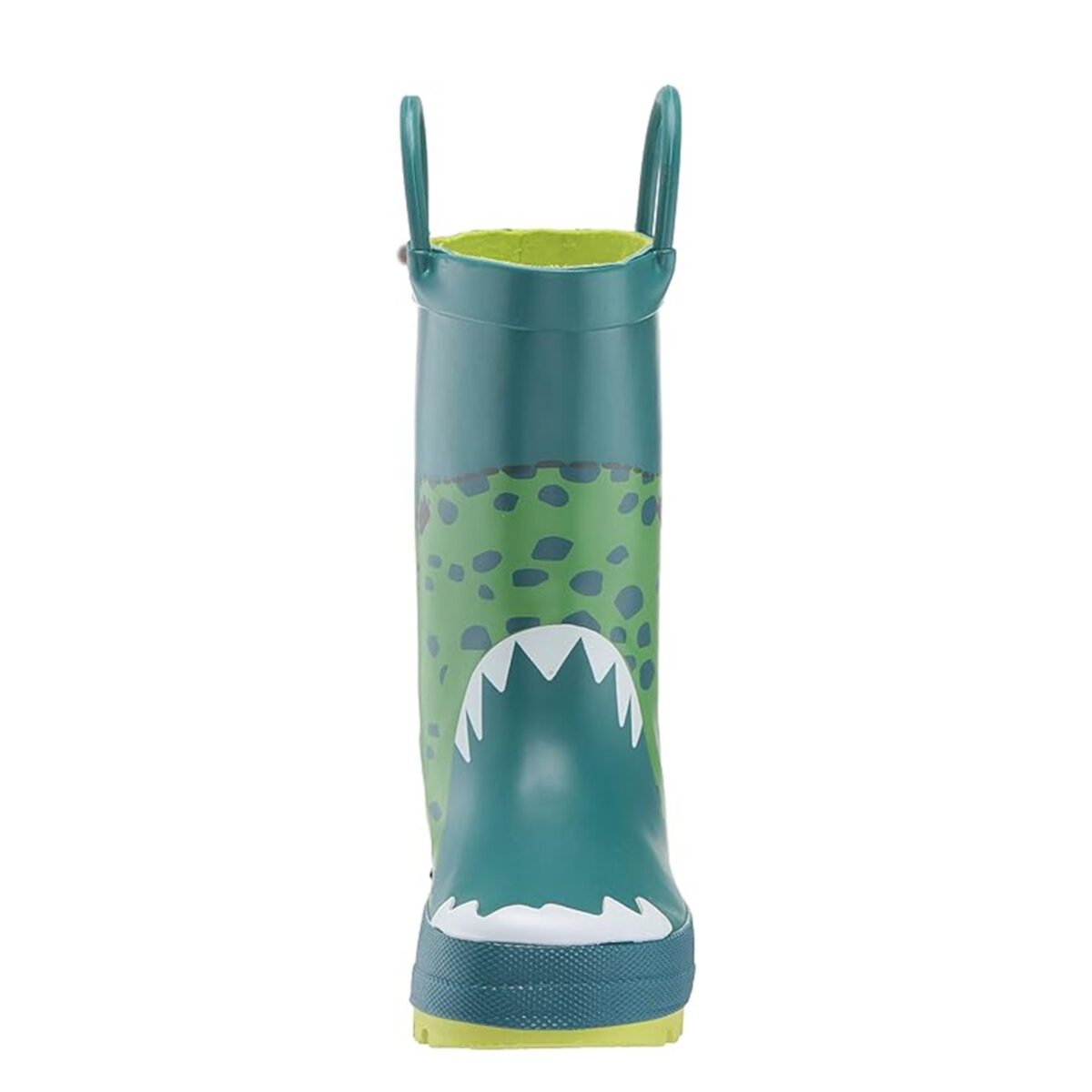 3D dinosaur design theme children's rain boots front display picture