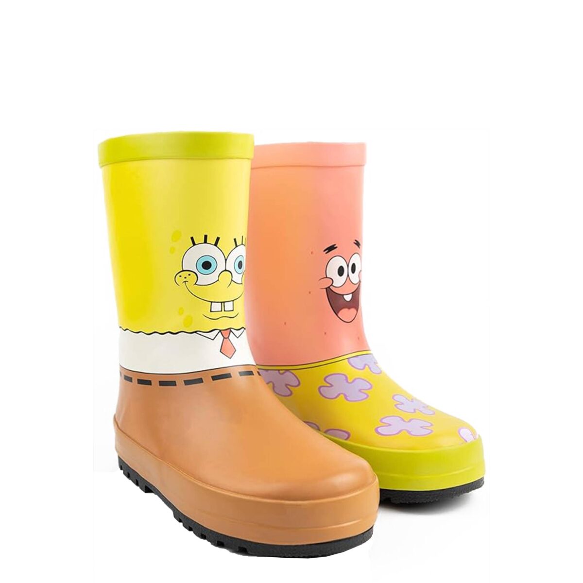 SpongeBob cartoon children's rain boots display picture